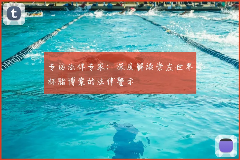 专访法律专家:深度解读崇左世界杯赌博案的法律警示